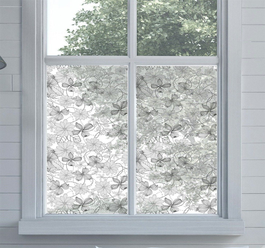 Fensterfolie Sonnenschutz Selbstklebend,NEEMOSI Sonnenfolie Fenster Innen  für Wärmeisolierung, 99% UV-Schutz und Sichtschutz, Fensterfolie Blickdicht  (Silber, 60 * 200cm) : : Küche, Haushalt & Wohnen