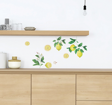 Laden Sie das Bild in den Galerie-Viewer, Wandsticker Wandtattoo Aufkleber Zitronen