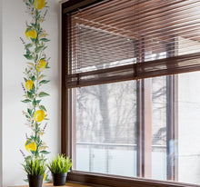 Laden Sie das Bild in den Galerie-Viewer, Wandsticker Wandtattoo Bordüre Zitronen Zweig