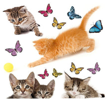Laden Sie das Bild in den Galerie-Viewer, Fenstersticker Aufkleber Katzen