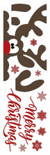 Laden Sie das Bild in den Galerie-Viewer, Wandsticker Fenstersticker Weihnachten Rentier