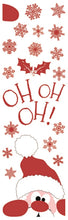 Laden Sie das Bild in den Galerie-Viewer, Wandsticker Fenstersticker Weihnachten Weihnachtsmann