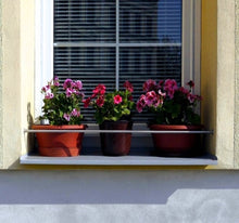 Laden Sie das Bild in den Galerie-Viewer, Blumenkastenhalterung f. Fensterbänke Edelstahl ohne Bohren
