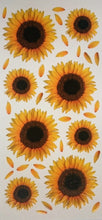 Laden Sie das Bild in den Galerie-Viewer, Aufkleber Sticker Sonnenblumen 3D-Optik
