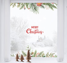 Laden Sie das Bild in den Galerie-Viewer, Fenstersticker Wandsticker Weihnachtsgirlande
